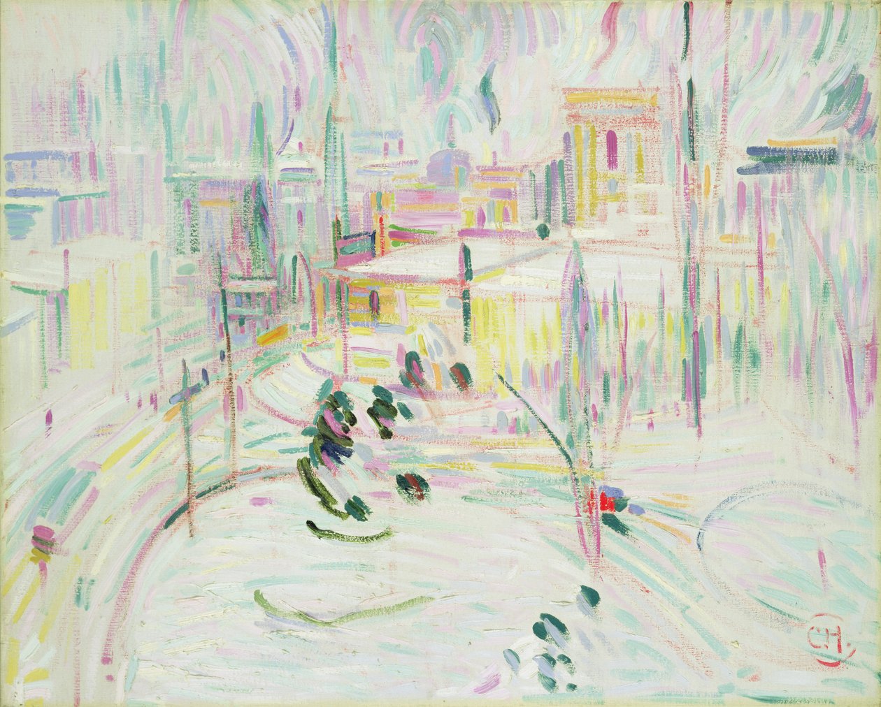 Berlin in Winter, 1912-14 by Curt Herrmann