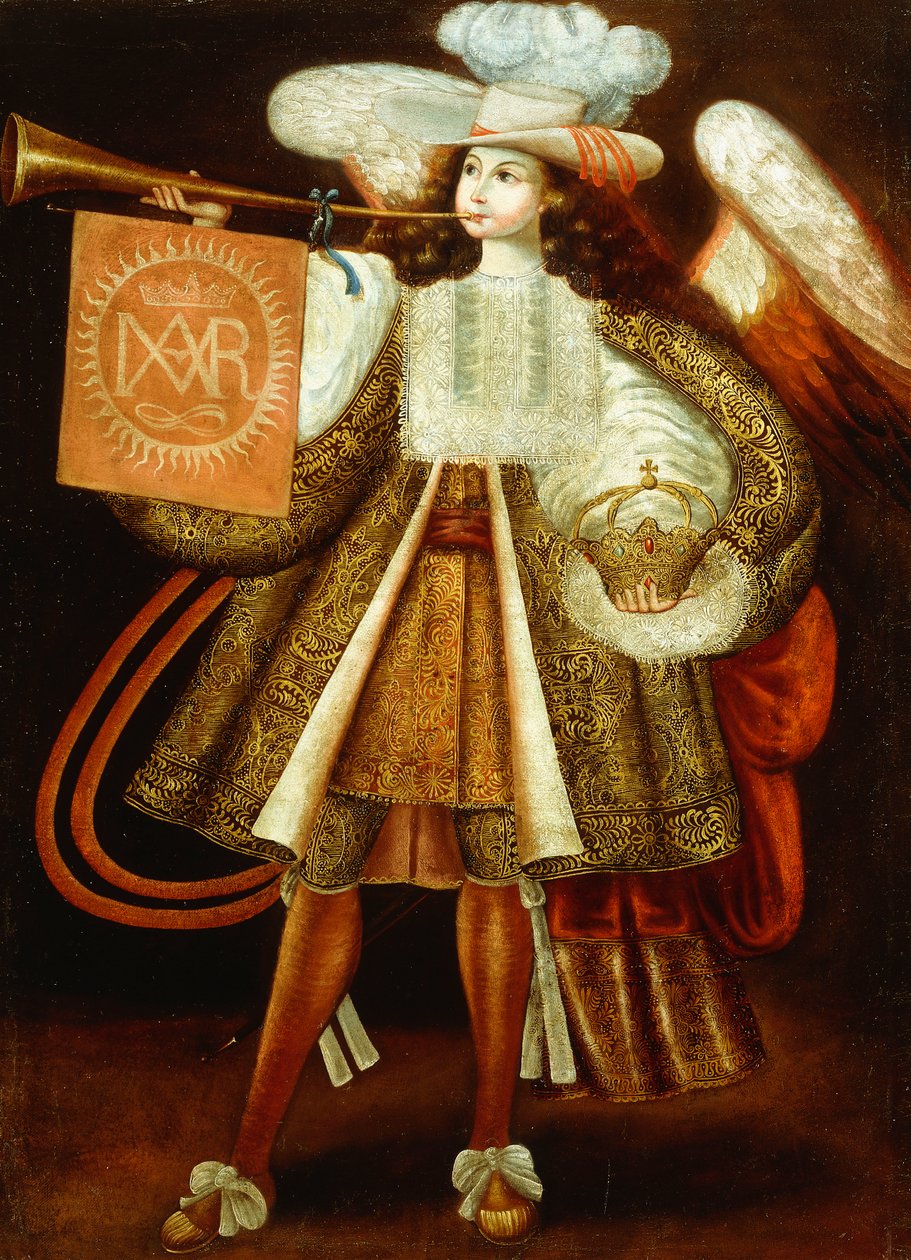 Archangel Gabriel by Cuzco School