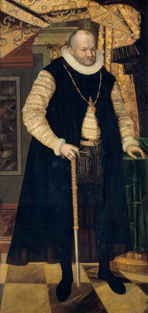 Prince Elector August of Saxony (1586) by Cyriacus Reder