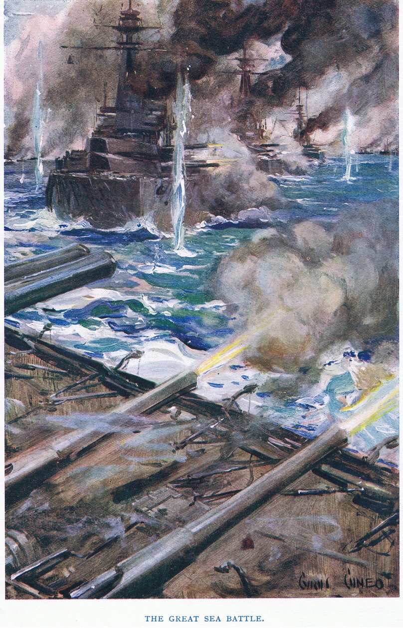 The Great Sea Battle by Cyrus Cuneo