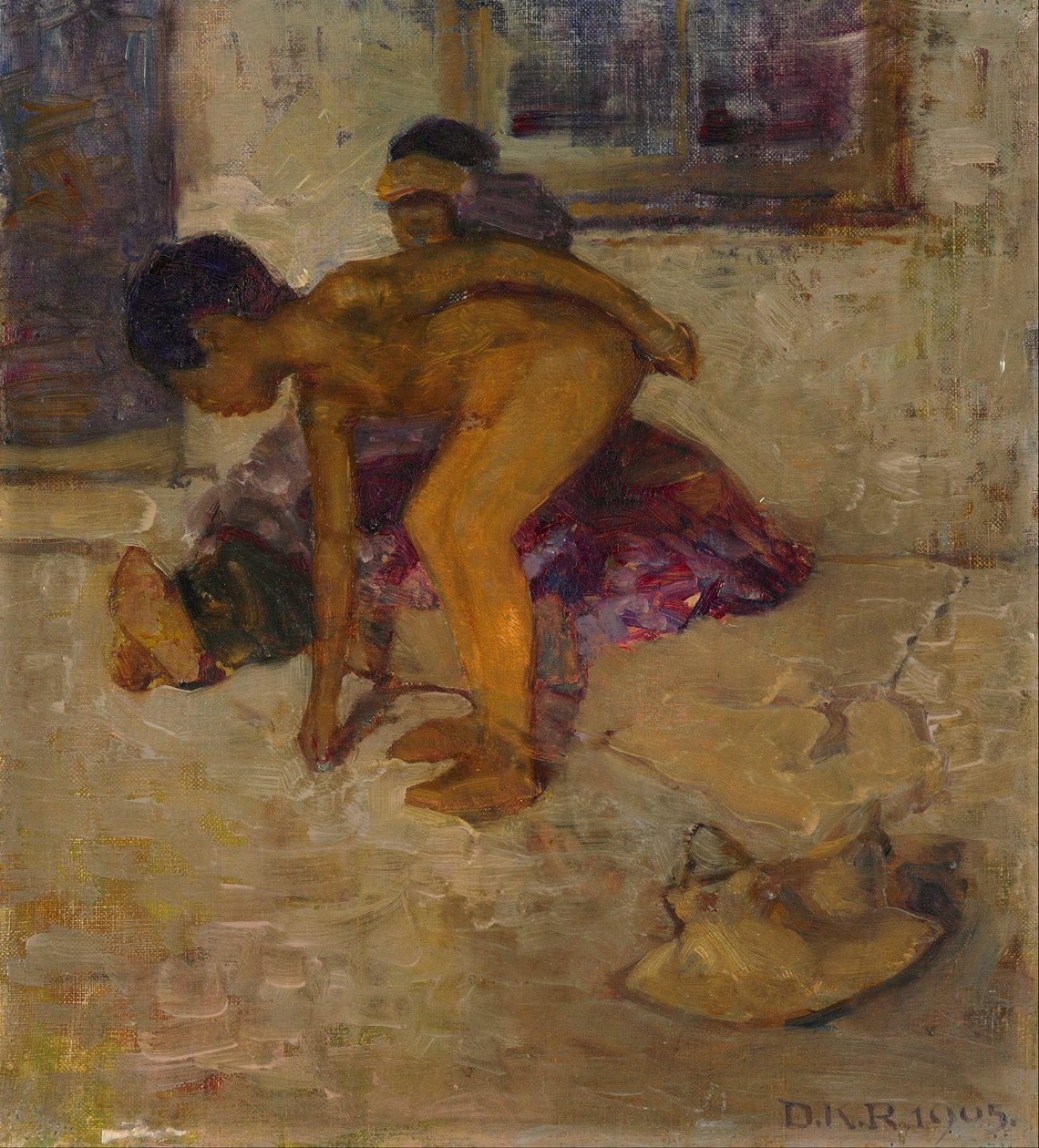 Purple and Bronze by D. K. Richmond