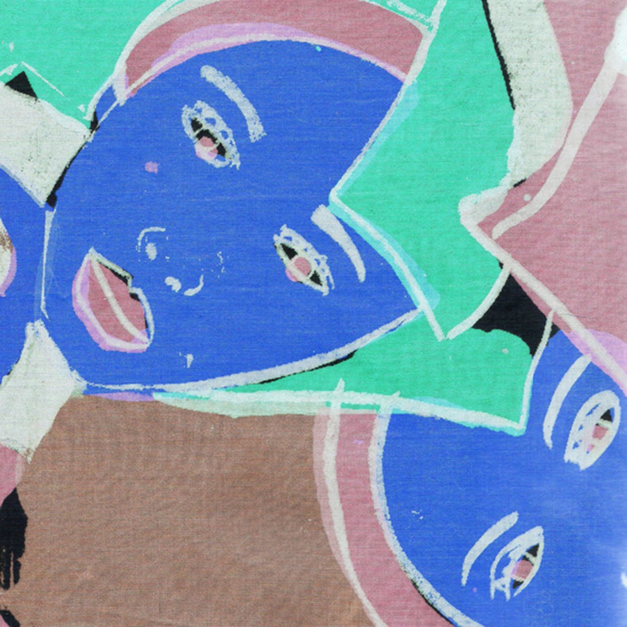 Blue Faces by Daisy de Villeneuve