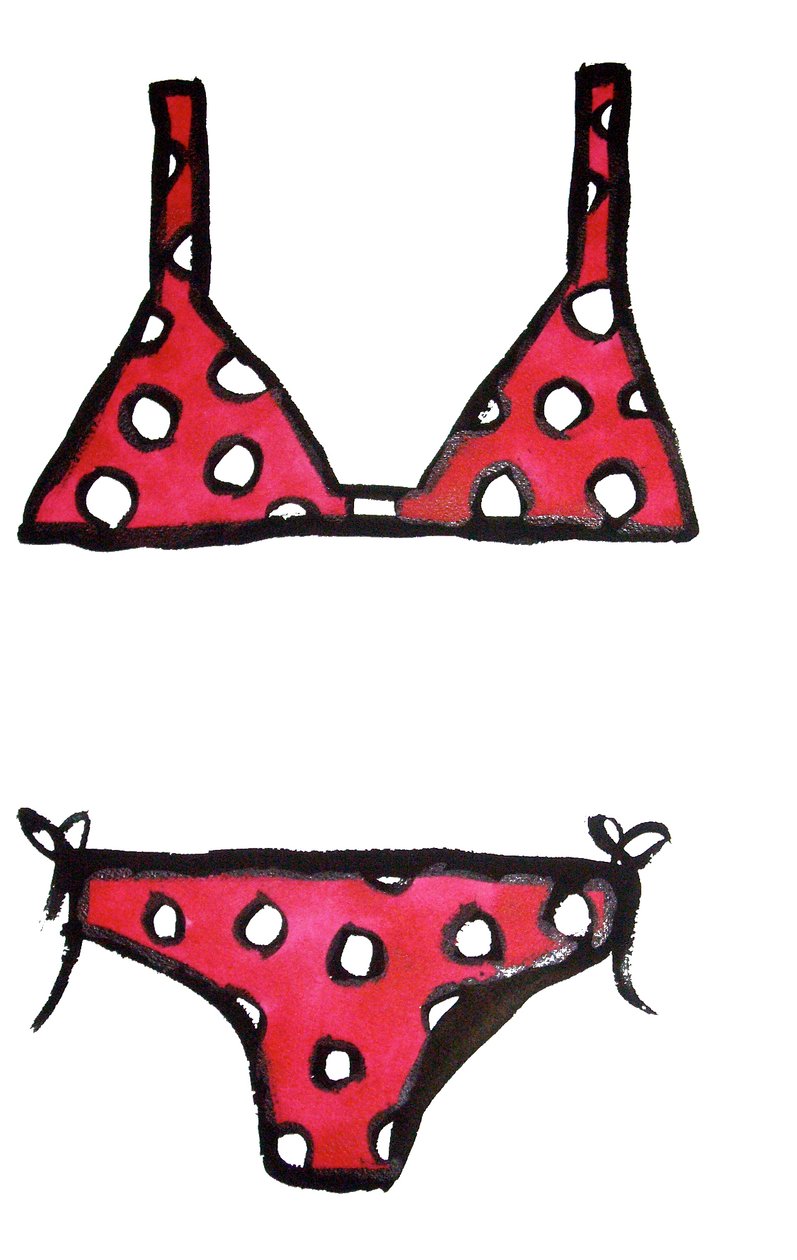 Polka Dot Bikini by Daisy de Villeneuve
