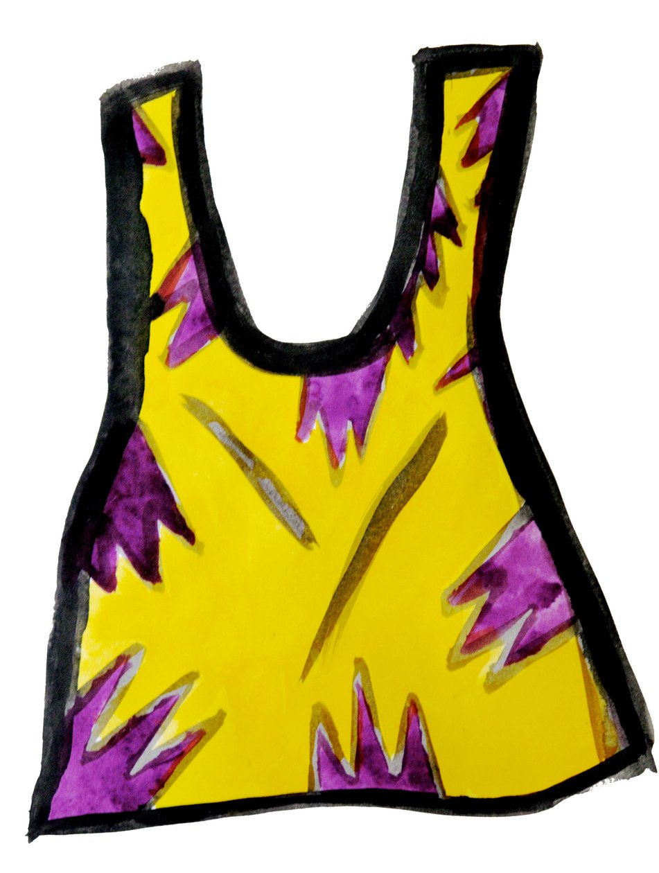 Yellow Camisole by Daisy de Villeneuve