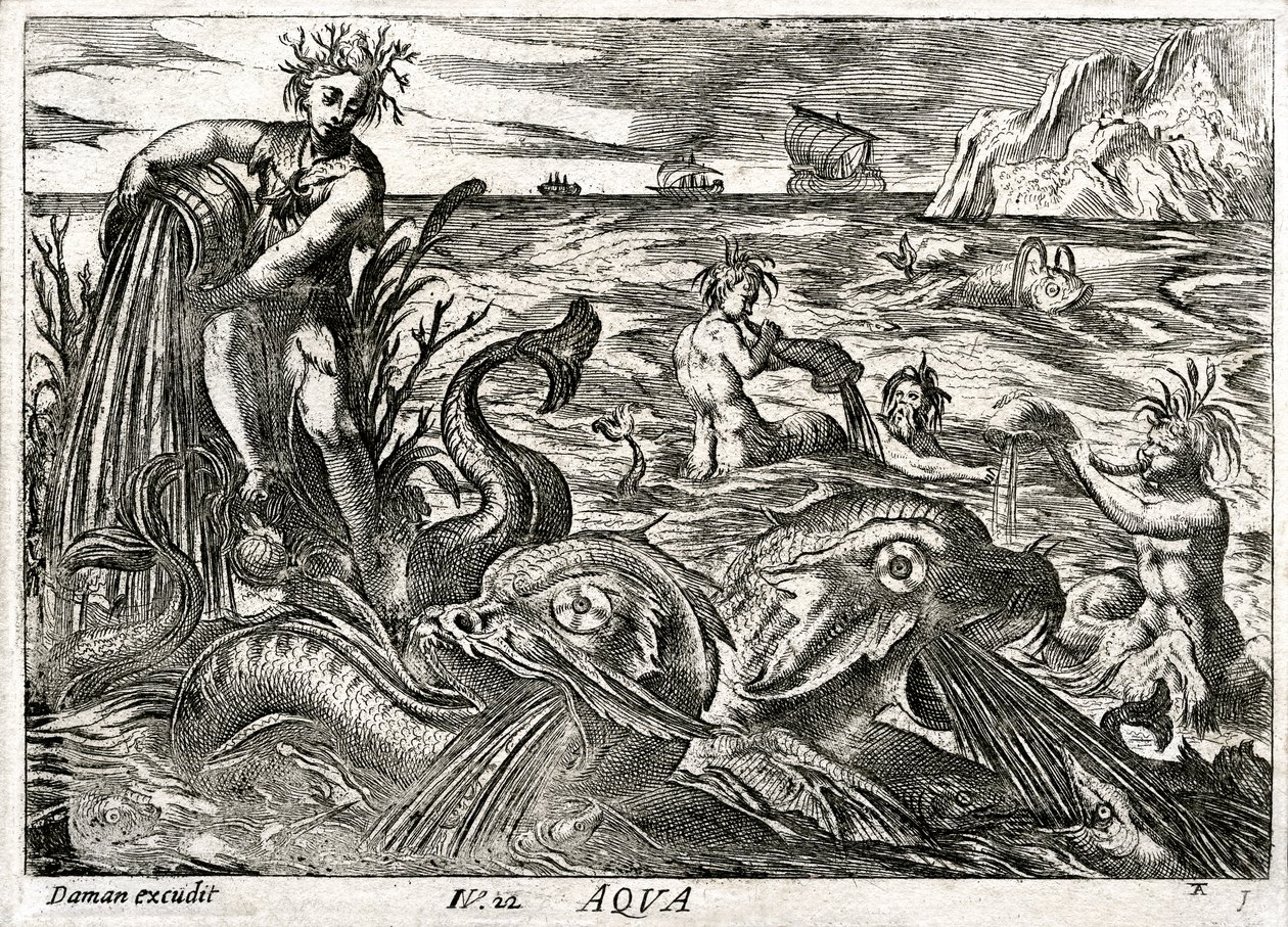 Water: Allegory of Water by Daman