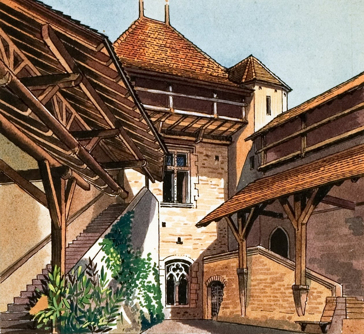 Chateau De Chillon by Dan Escott