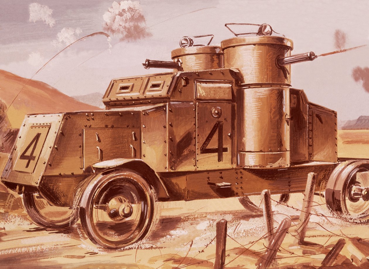 Early Tank by Dan Escott
