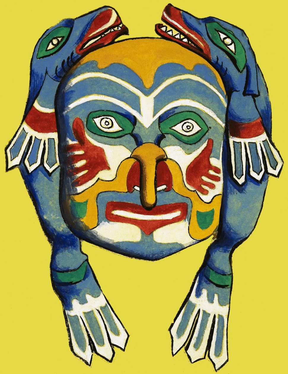 Japanese Theatrical Mask by Dan Escott