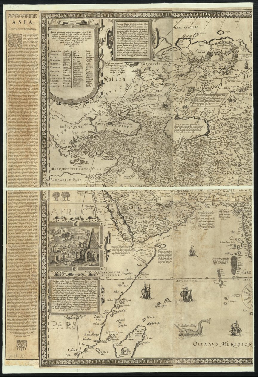 New Description of Asia by Daniel Keller