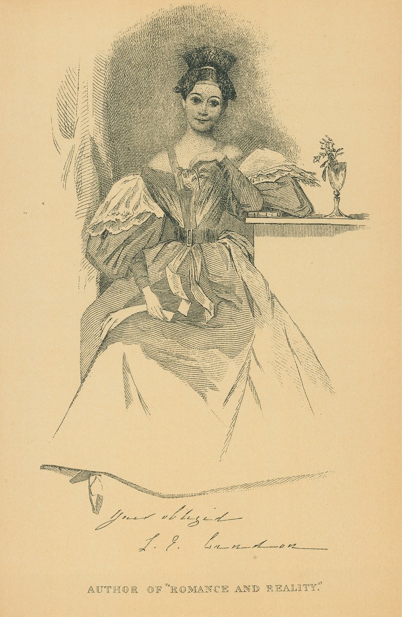 Miss Landon by Daniel Maclise