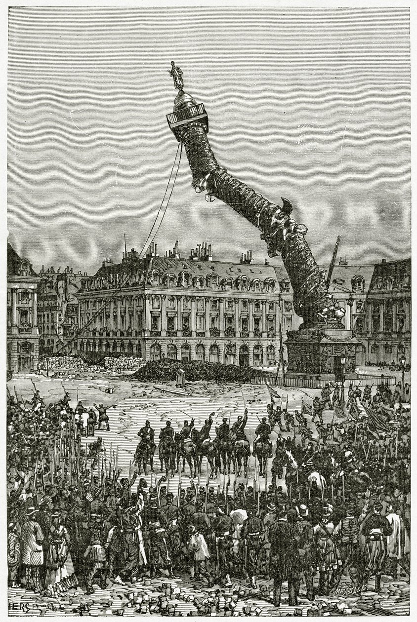 The Vendôme Column by Daniel Urrabieta Vierge
