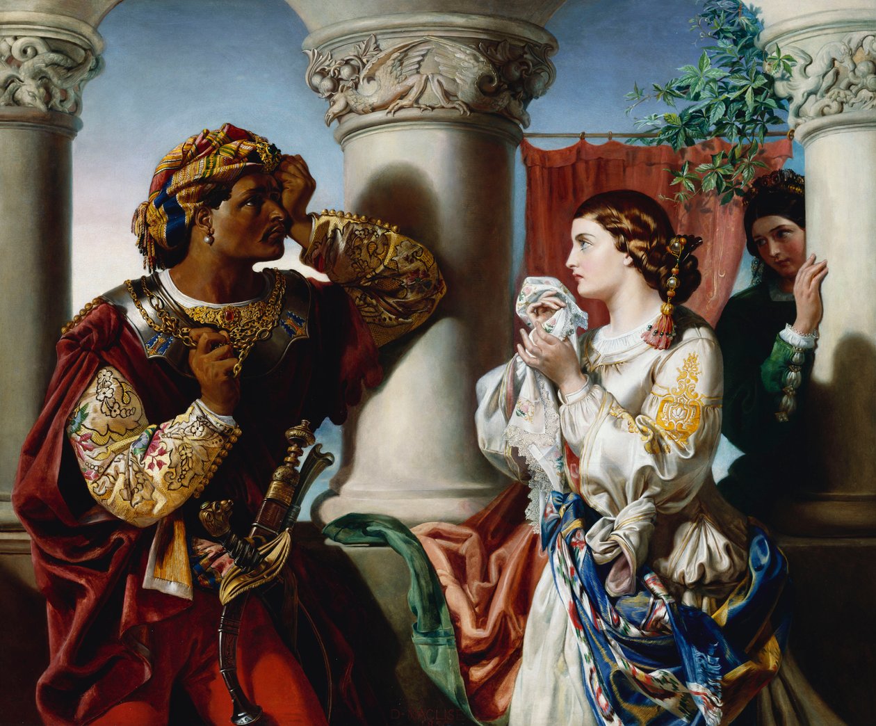 Othello and Desdemona by Daniel Maclise