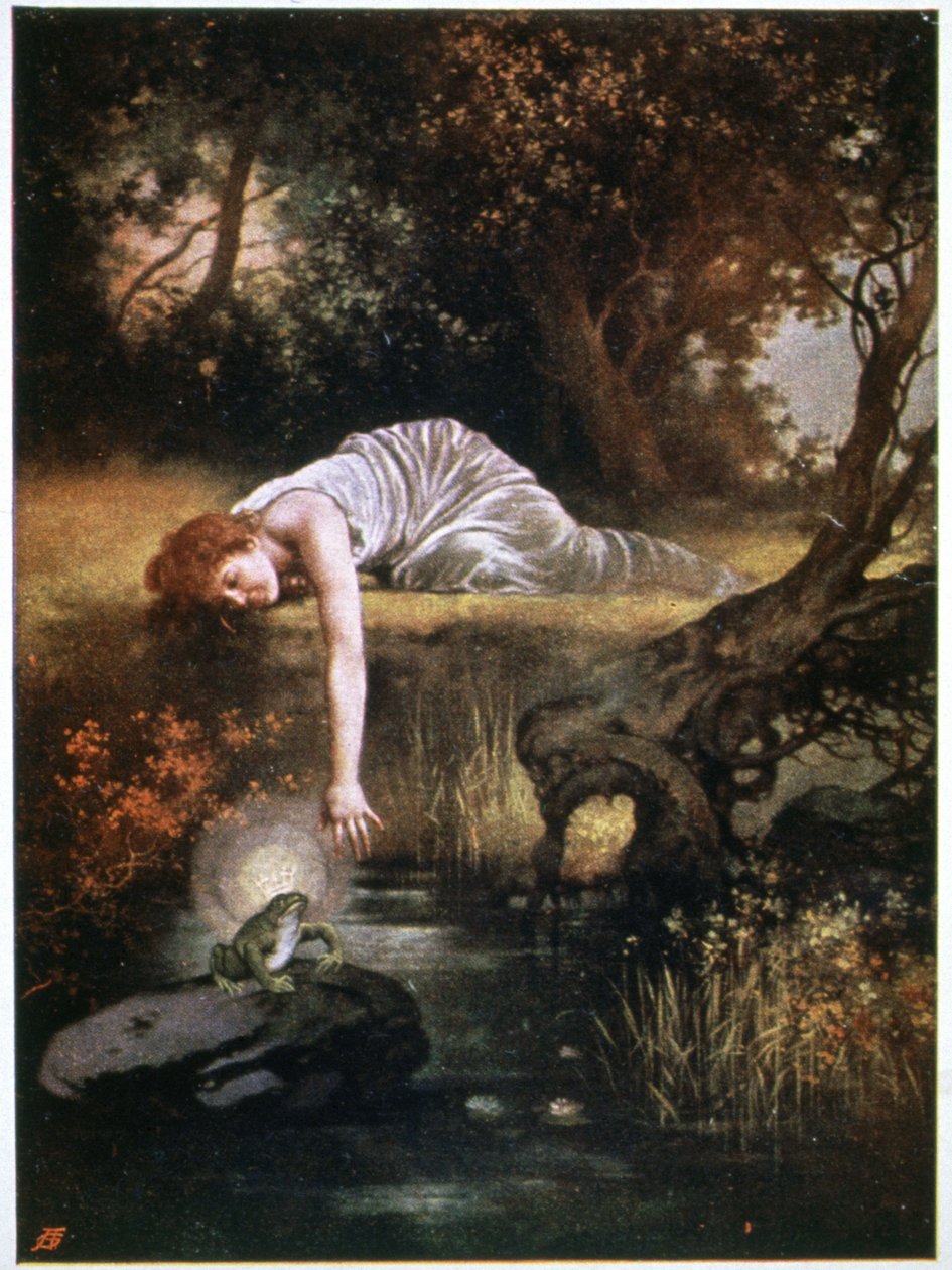 King Frog (c. 1900) by Daniel (after) Hock