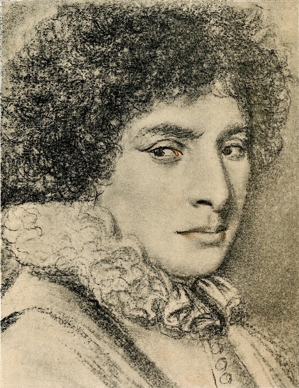 Female Portrait by Daniel Dumonstier or Dumoustier