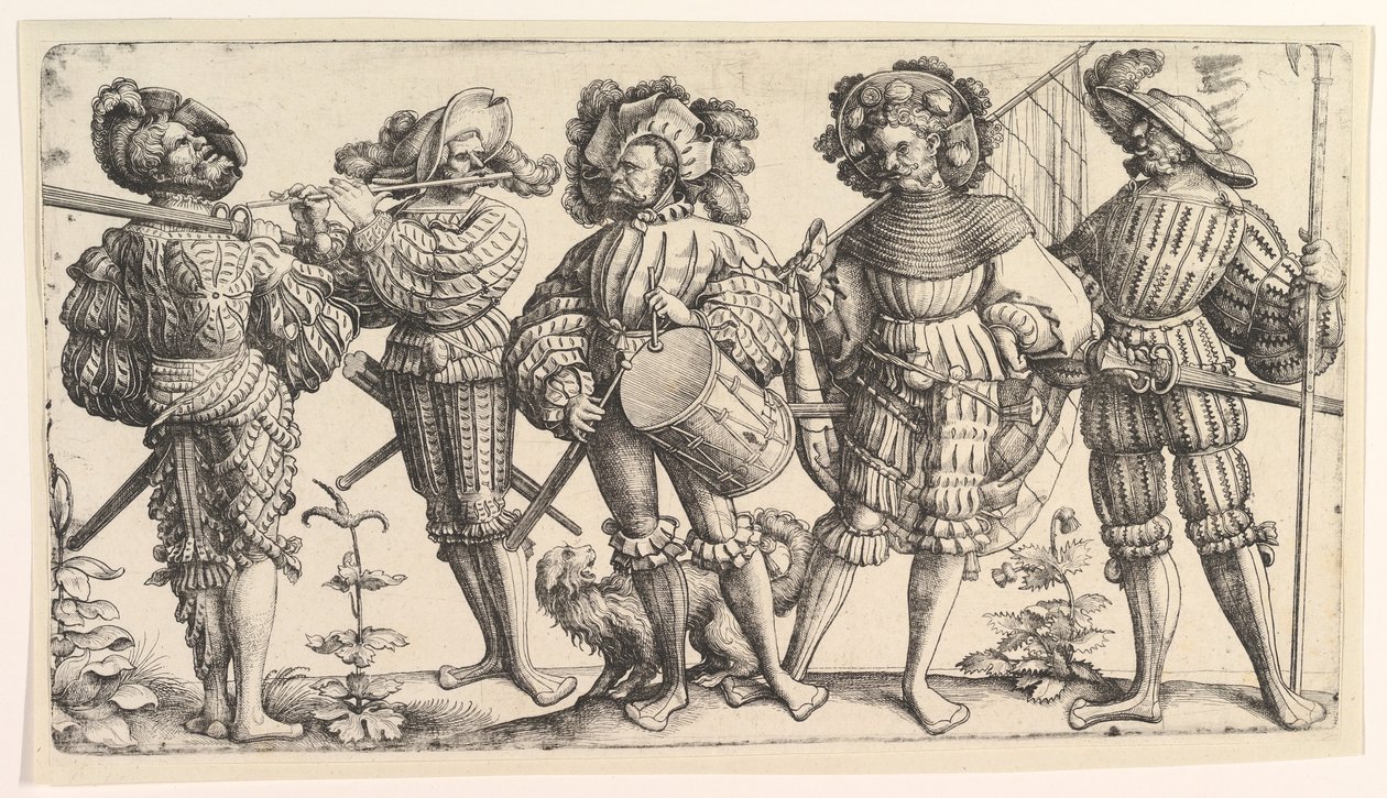 Five German Soldiers by Daniel Hopfer