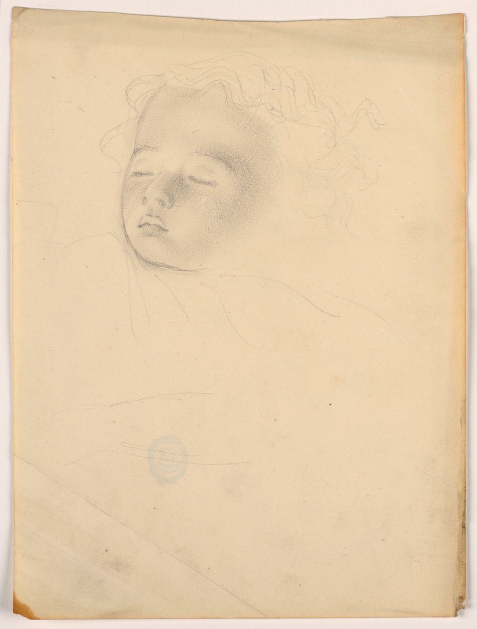 Child Sleeping, 1840–45 by Daniel Huntington