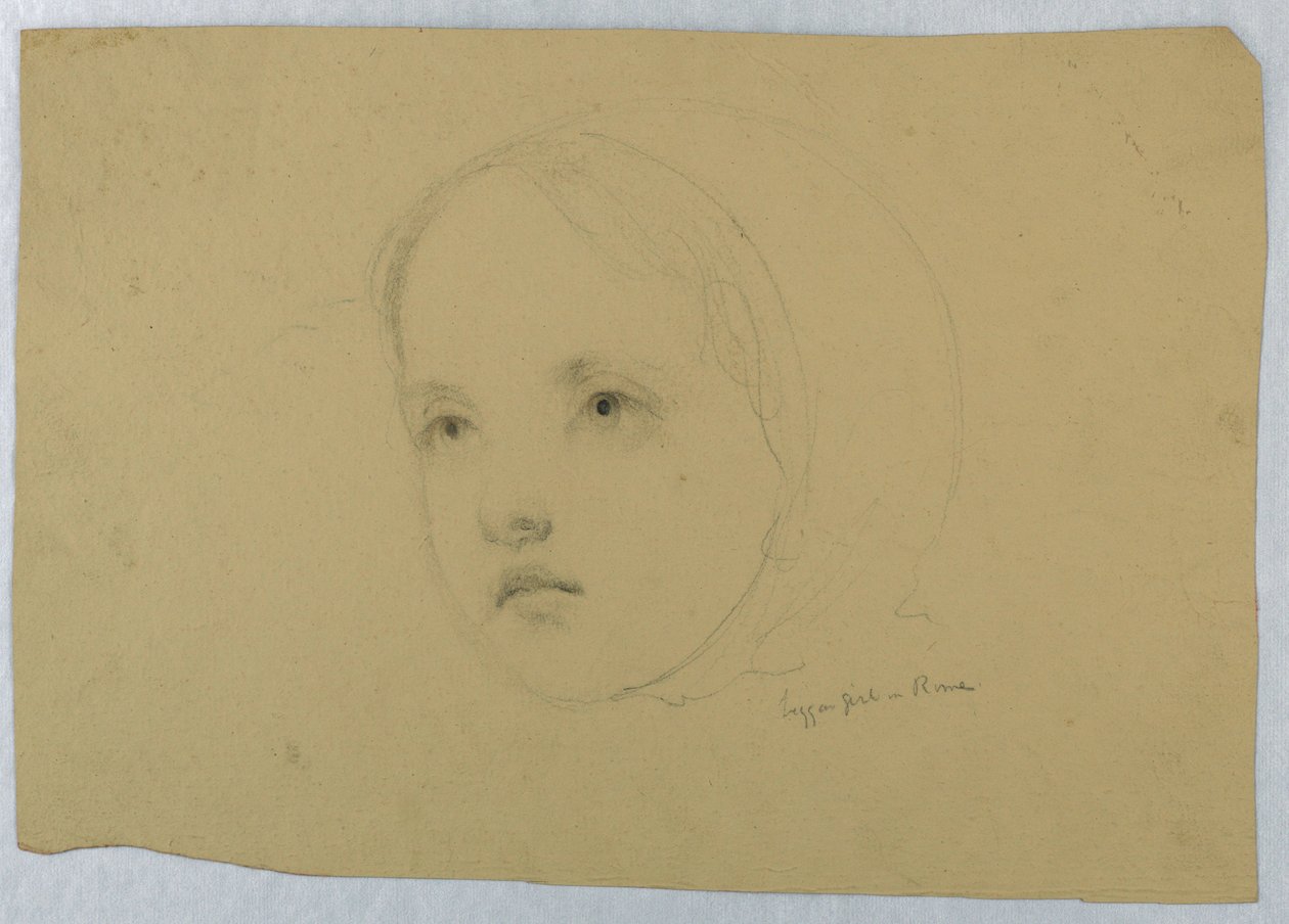 Head of a Child, 1843 by Daniel Huntington