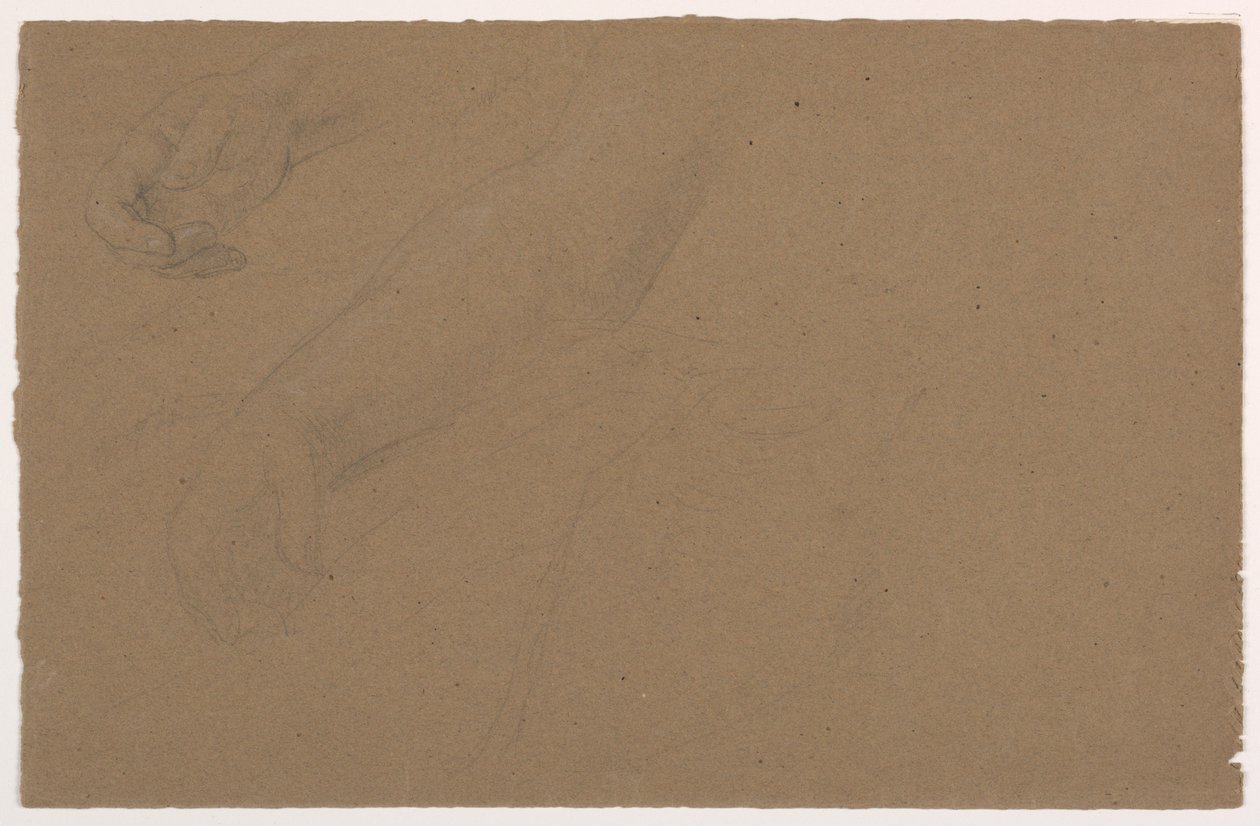 Right Hand Studies, 1850–60 by Daniel Huntington