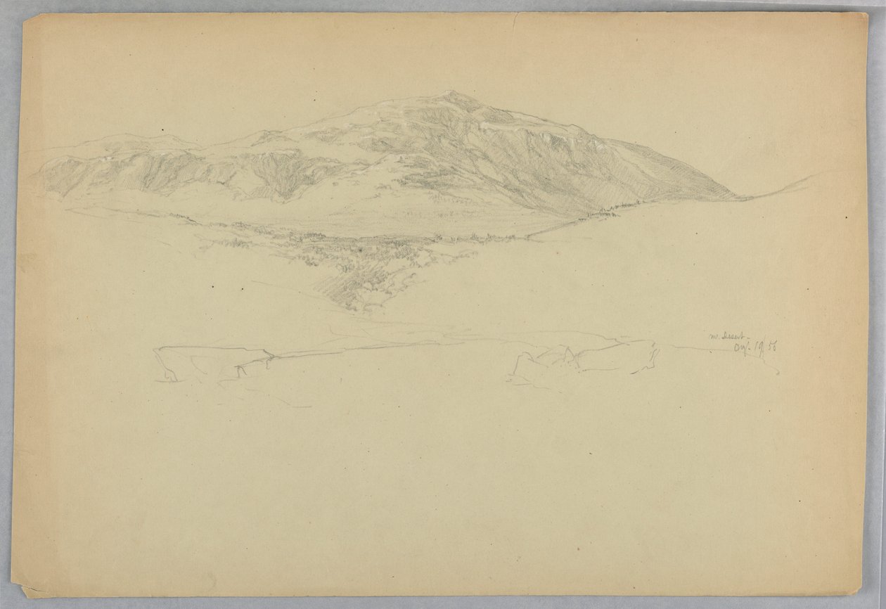 Landscape Sketch, Mount Desert, Maine by Daniel Huntington