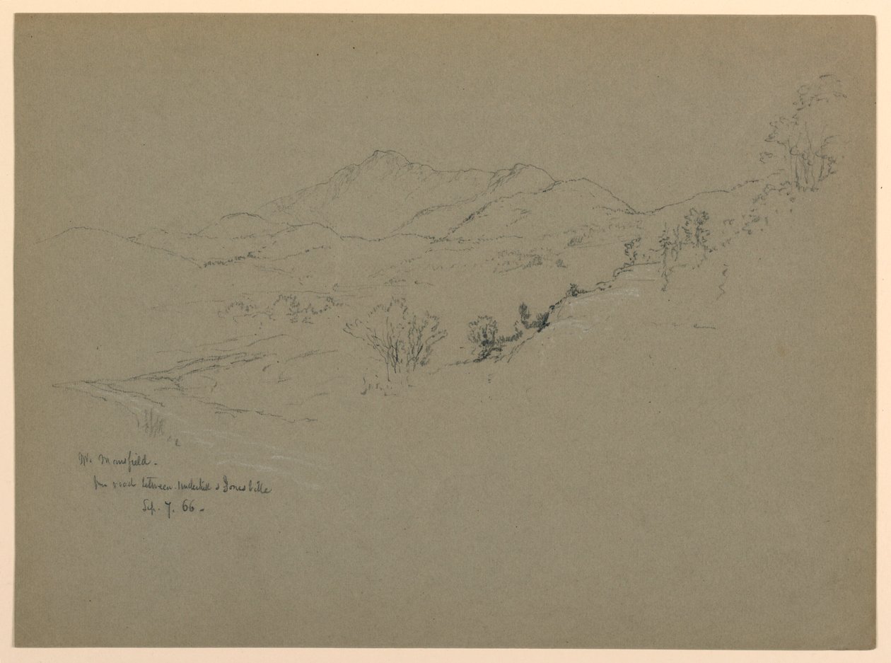 Mount Mansfield, Vermont by Daniel Huntington