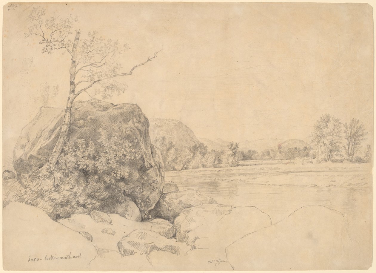 Saco, Looking Northwest by Daniel Huntington