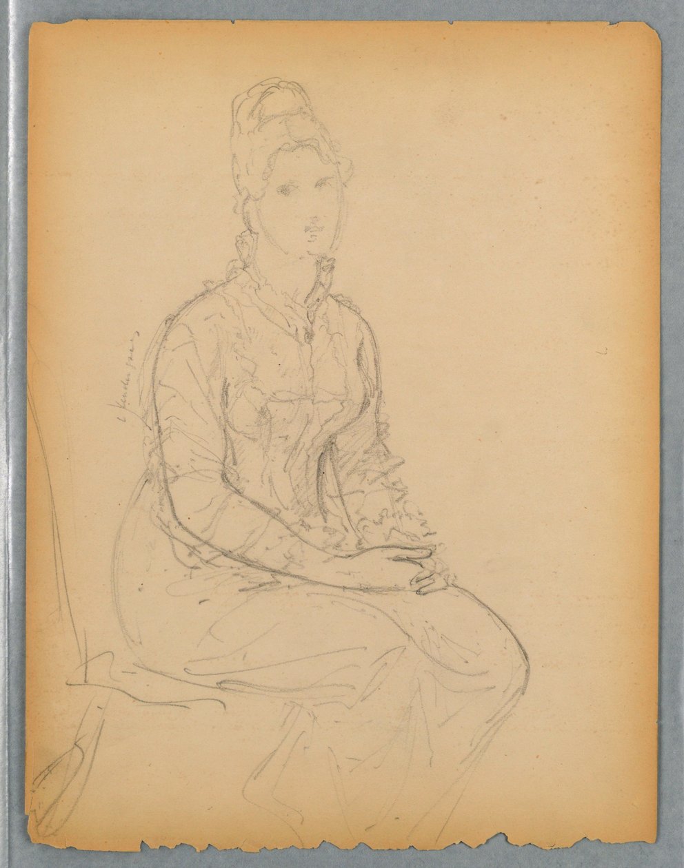 Seated Woman by Daniel Huntington