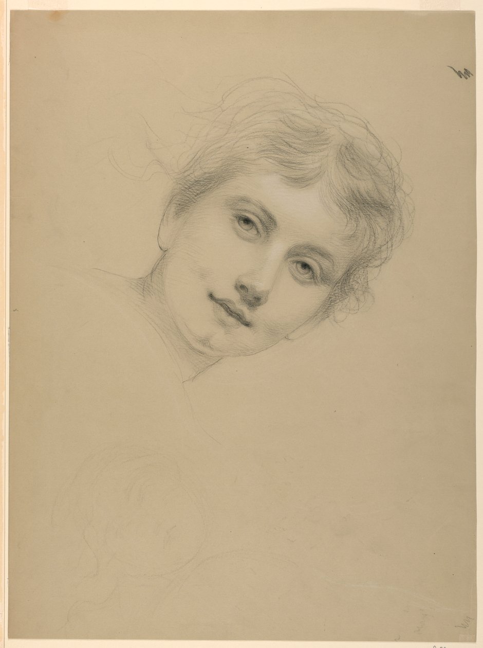 Sketch for a Bacchante by Daniel Huntington