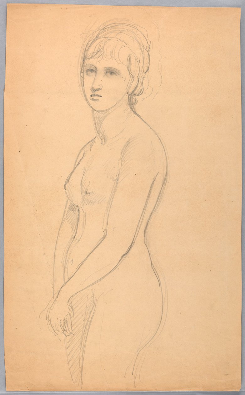Standing Female Nude by Daniel Huntington