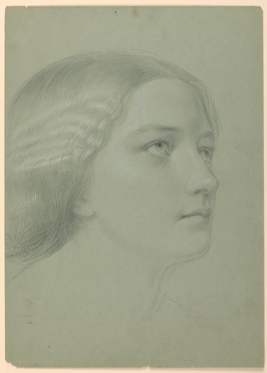 Study for A Magdalen by Daniel Huntington