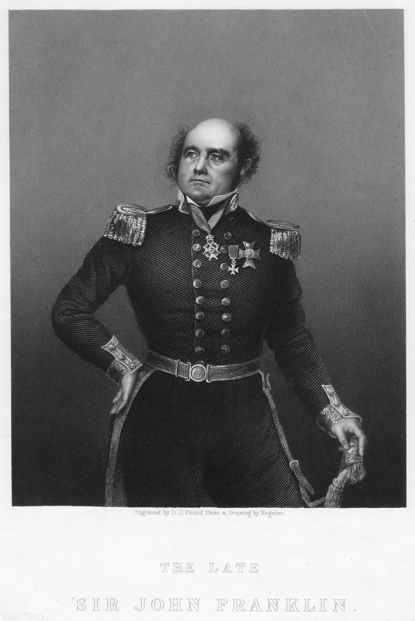 Sir John Franklin by Daniel John Pound