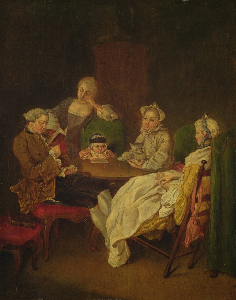 Society at the Table by Daniel Nikolaus Chodowiecki