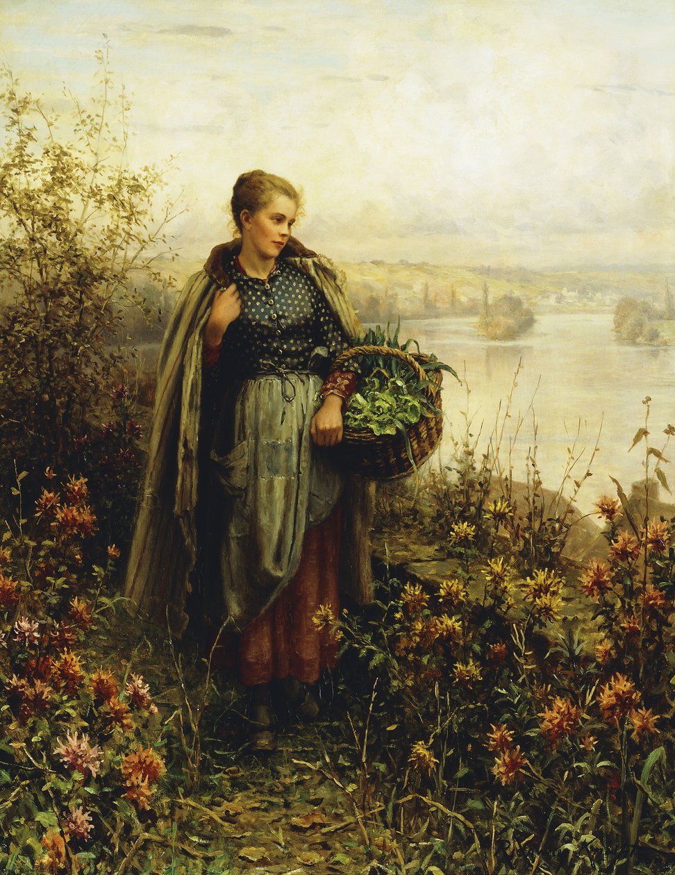 Morning Chill by Daniel Ridgway Knight