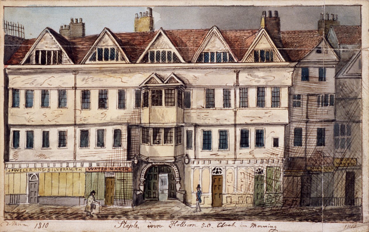 Staple Inn, London by Daniel Thorn