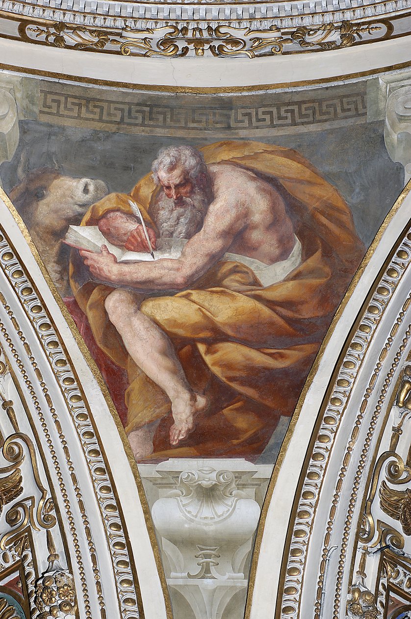 Saint Luke by Daniele Crespi