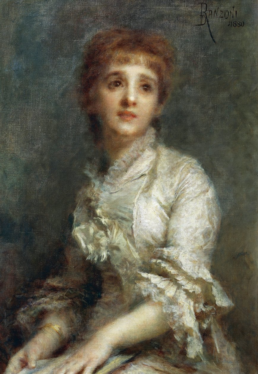 Portrait of Mrs. Pisani Dossi by Danielle Ranzoni