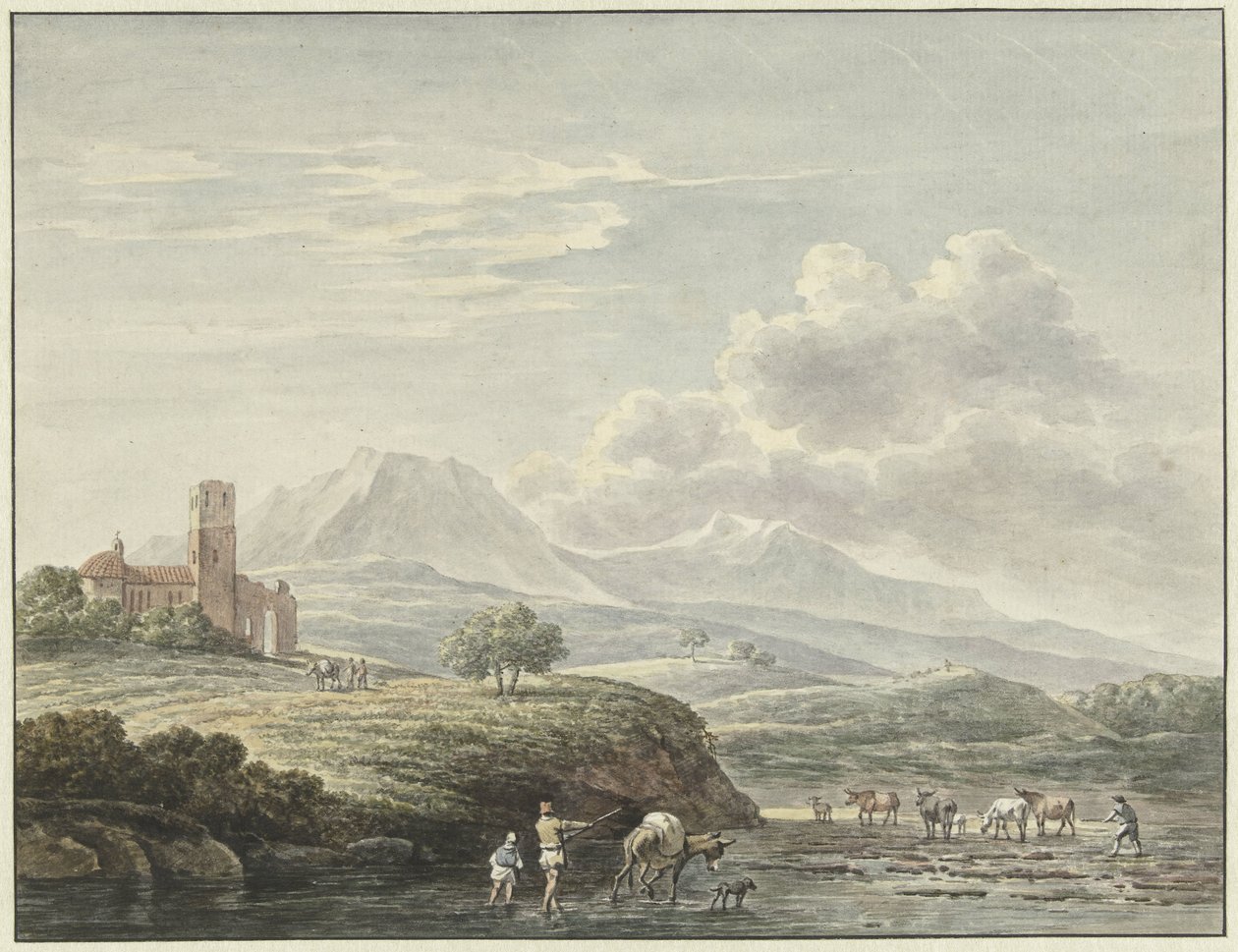 Italian Landscape by Daniël Dupré