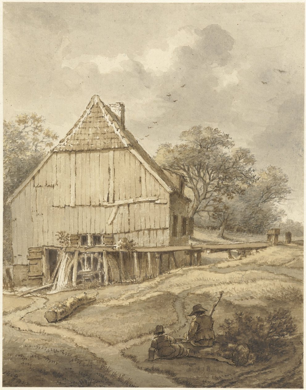 View at Klingelbeek near Arnhem by Daniël Kerkhoff
