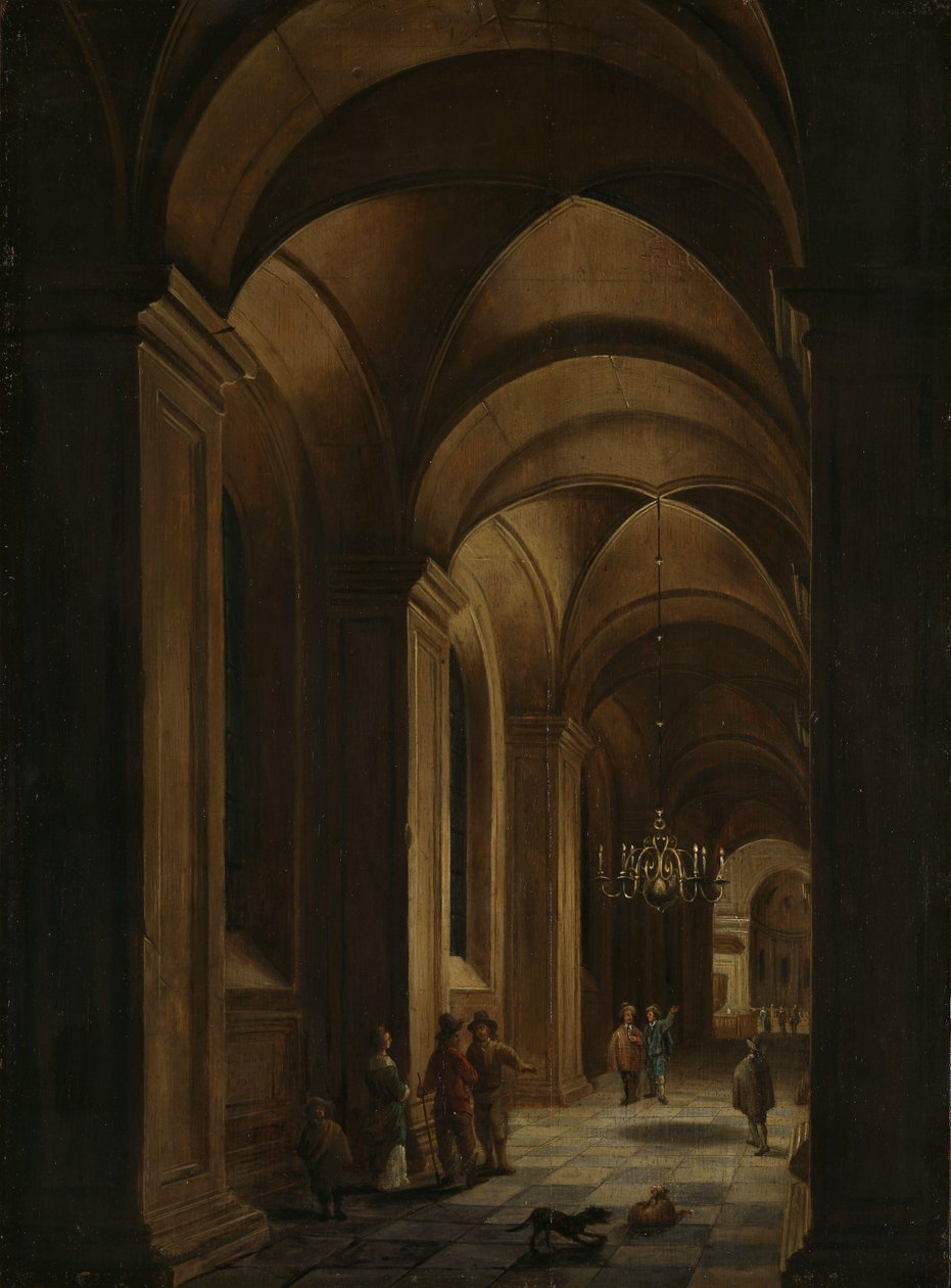 Church Interior by Daniel de Blieck