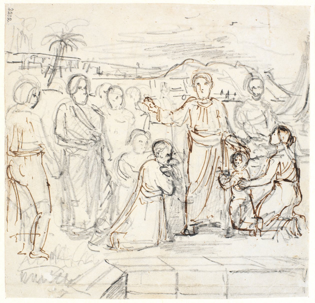 Christ Blessing the Little Children by Dankvart Dreyer