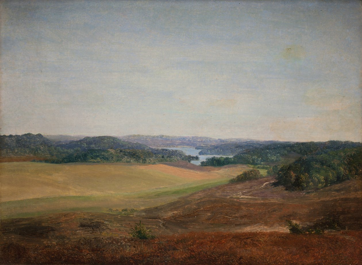 Landscape near Silkeborg, Jutland by Dankvart Dreyer