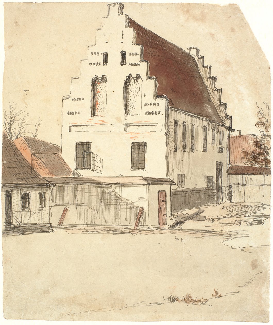 The Chapel of Our Lady in Odense by Dankvart Dreyer
