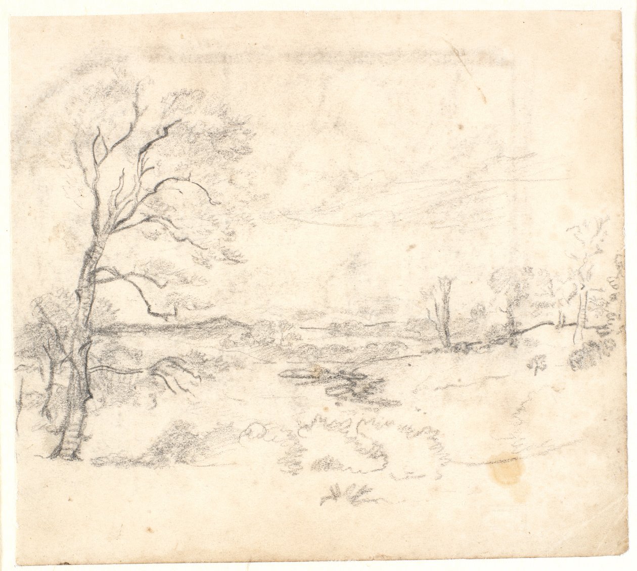 View Over a Hilly and Wooded Landscape by Dankvart Dreyer