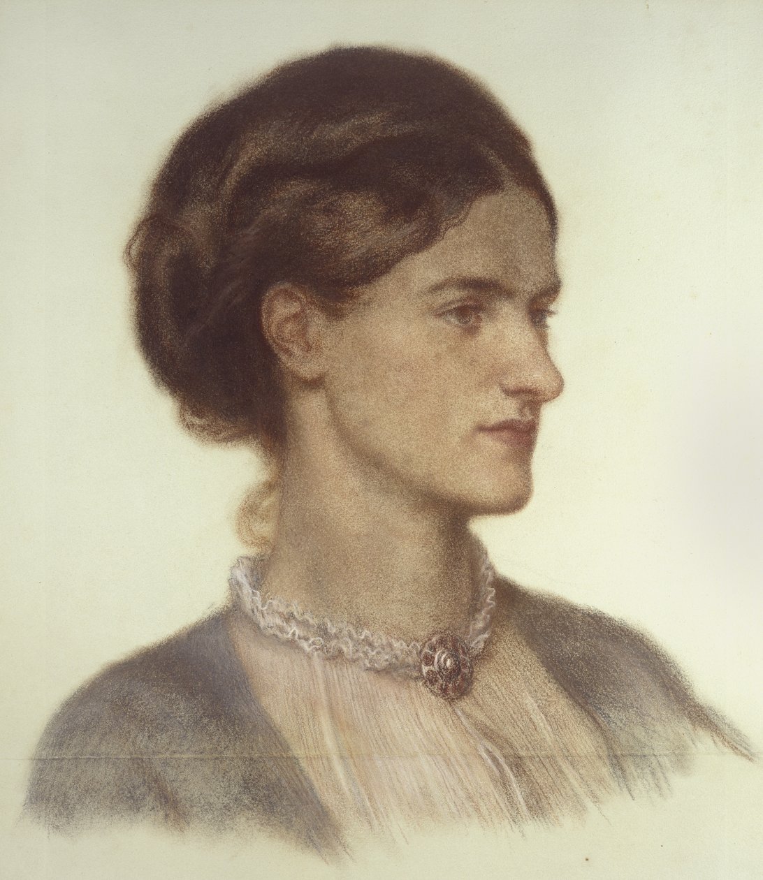 Portrait of Rosalind, Countess of Carlisle by Dante Gabriel Charles Rossetti