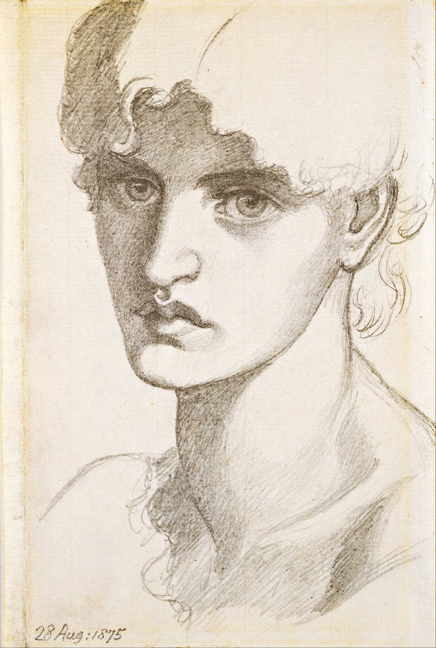 Jane Morris by Dante Gabriel Charles Rossetti
