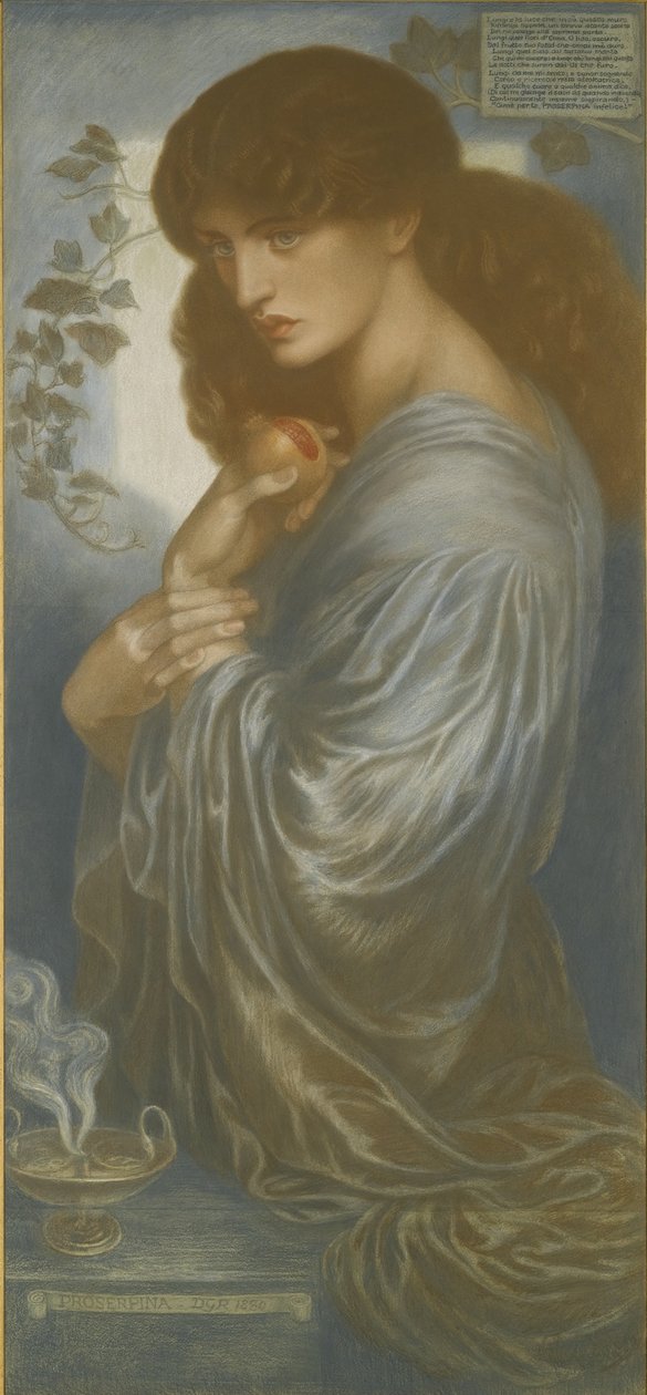 Proserpine by Dante Gabriel Charles Rossetti