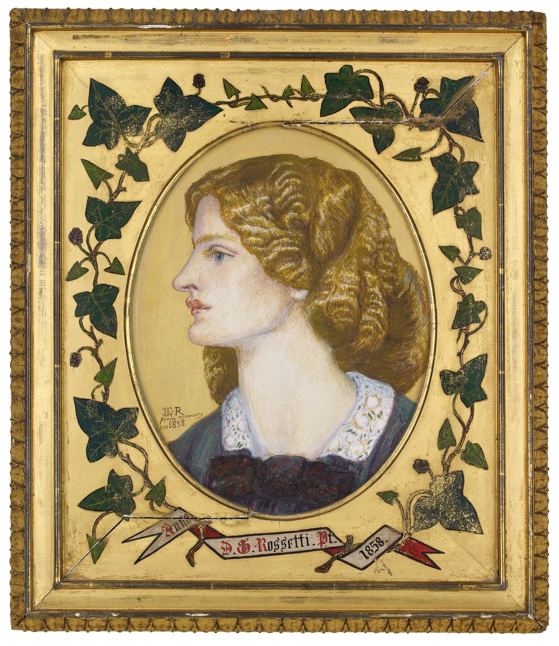 Ruth Herbert by Dante Gabriel Charles Rossetti