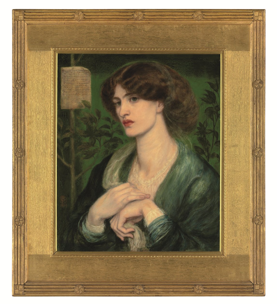The Salutation of Beatrice by Dante Gabriel Charles Rossetti