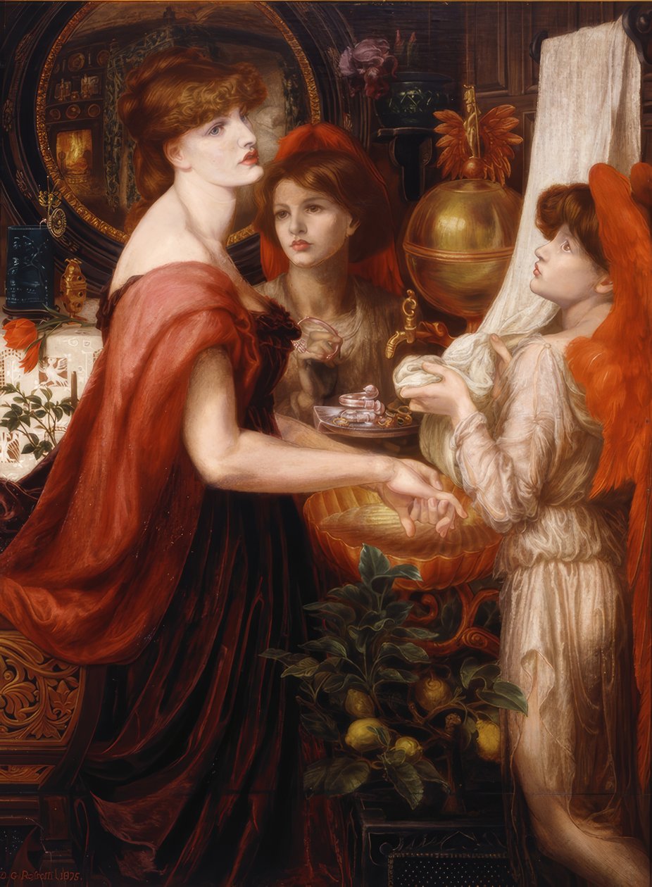 The Beautiful Hand by Dante Gabriel Rossetti