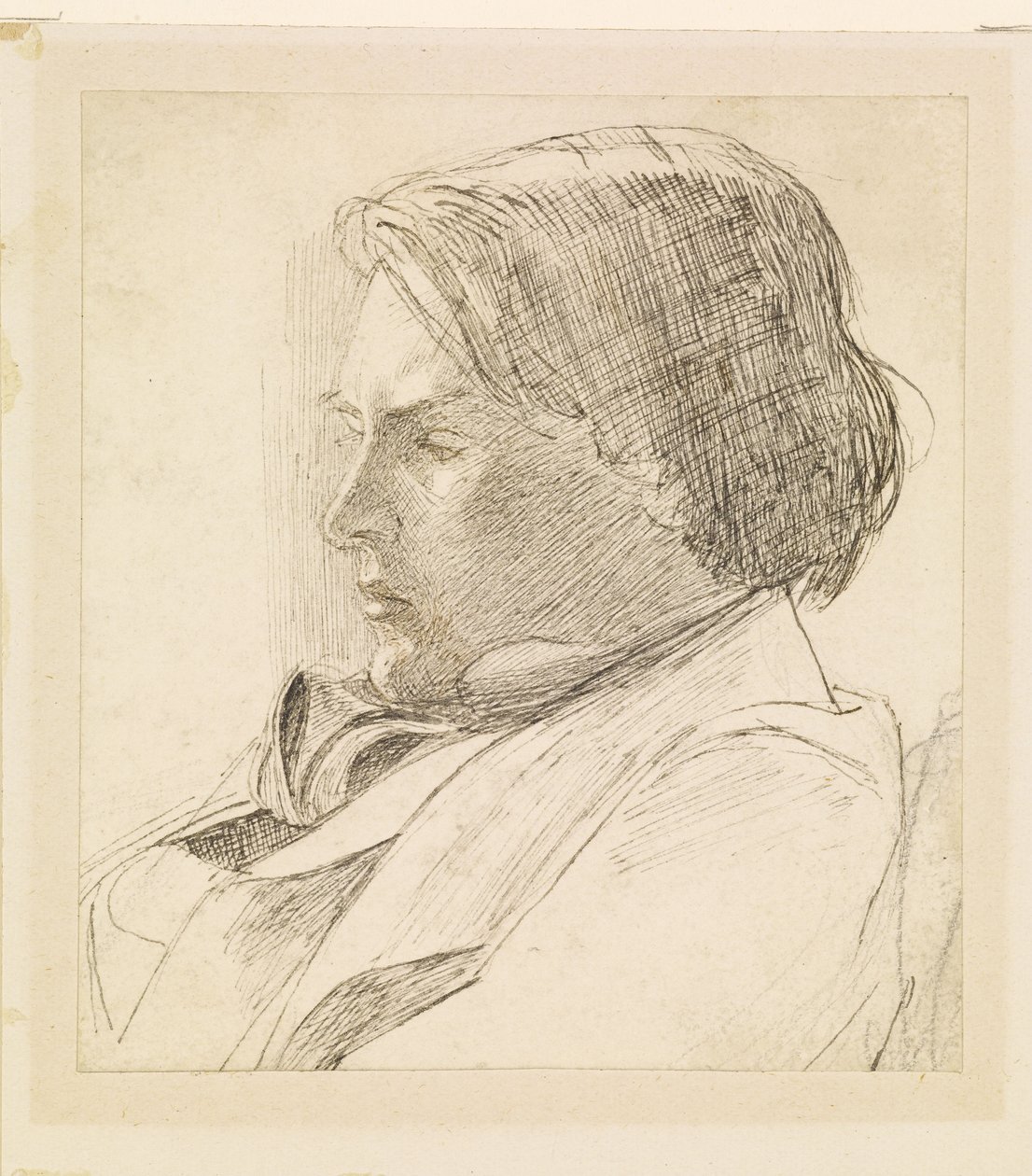 Portrait of a Young Man by Dante Gabriel Rossetti