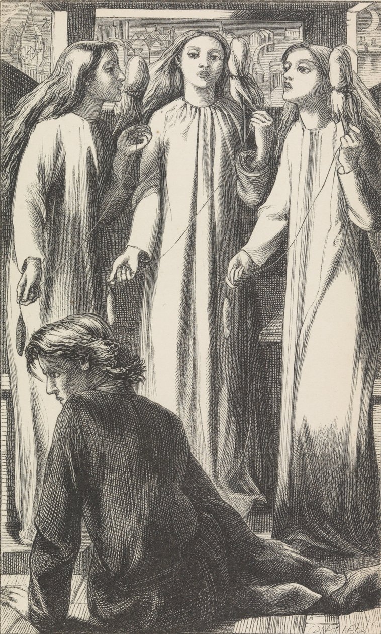The Music Master by Dante Gabriel Rossetti